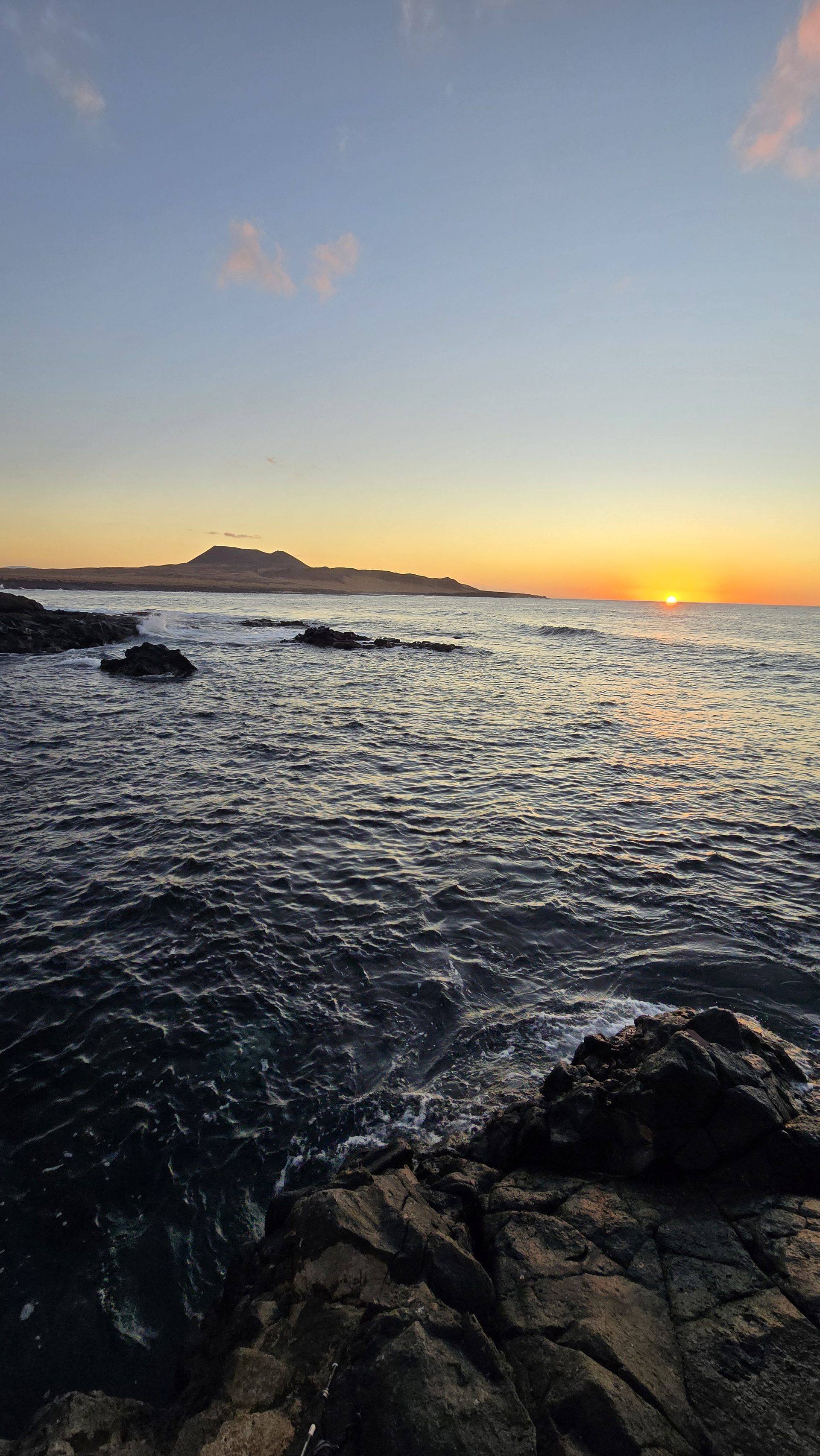 Sonnenuntergang auf La Graciosa