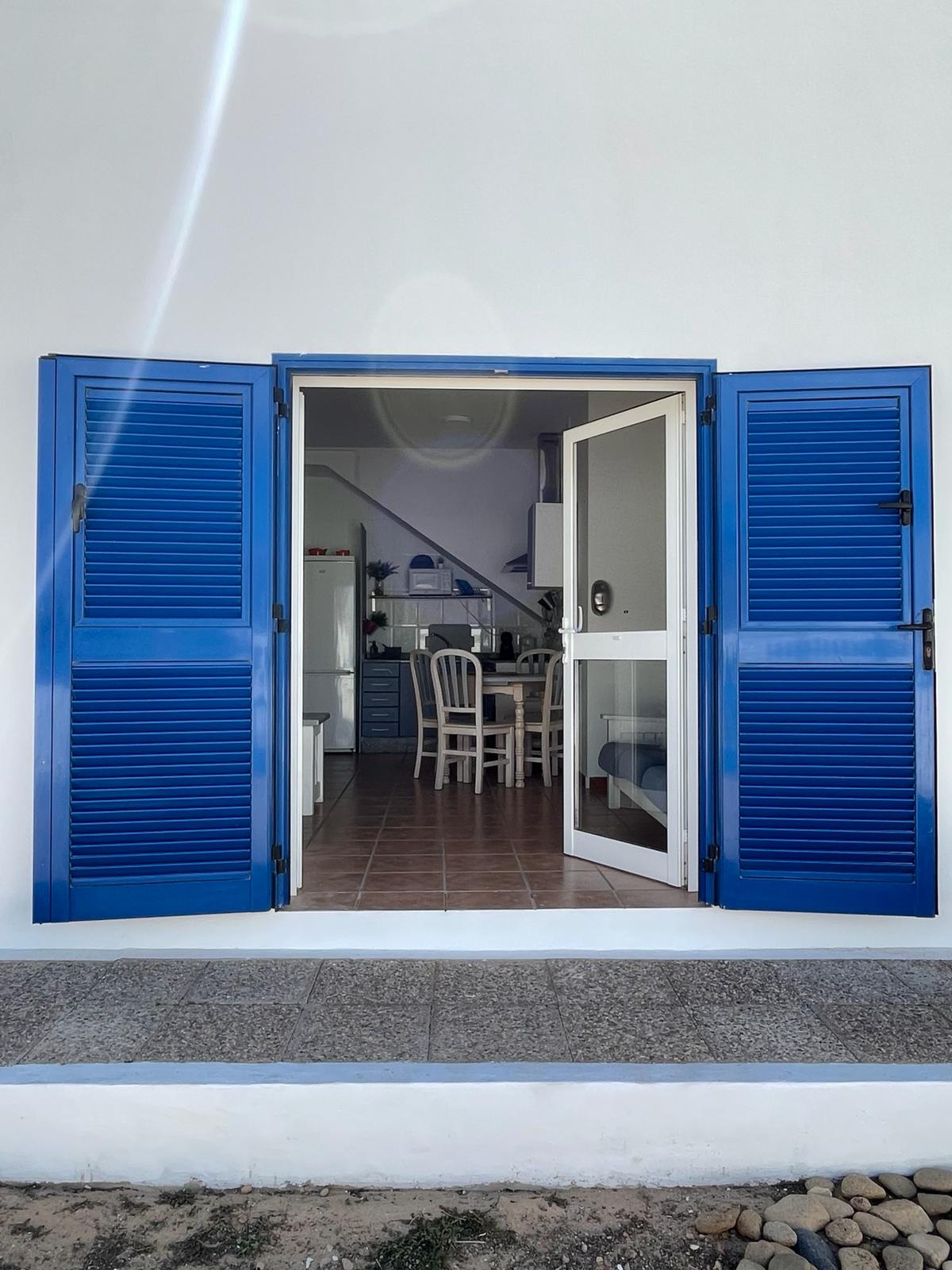 Entrada al alojamiento Casa Pastri en La Graciosa