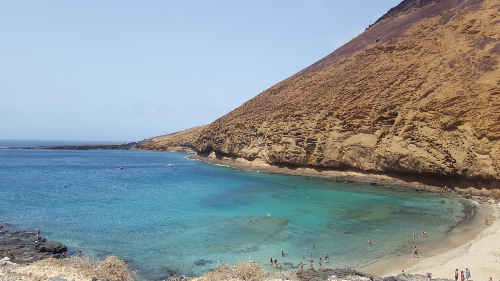 Montaña Amarilla auf La Graciosa